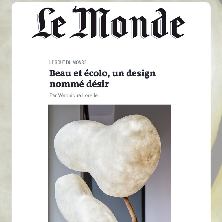 LE MONDE - Beau et écolo, un design nommé désir